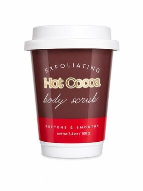 Exfoliating Hot Cocoa Body Scrub 3.4 oz Moisturizing Spa Gift Holiday